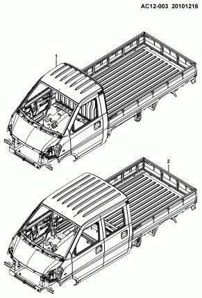 SHEET METAL/BODY CALLOUT 2 ONLY FOR CHINA
