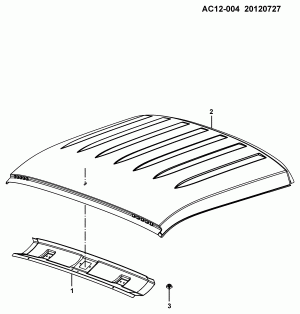 SHEET METAL/BODY-ROOF