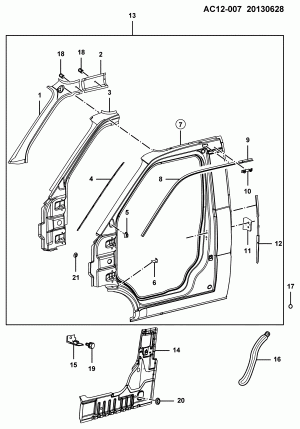 SHEET METAL/BODY SIDE