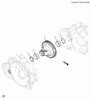 5-СКОРОСТНАЯ МЕХАНИЧЕСКАЯ КОРОБКА ПЕРЕДАЧ С ВЕДУЩИМ МОСТОМ PART 6 ДИФФЕРЕНЦИАЛ, ПЕРЕДАЧА.(MFN,MFR)