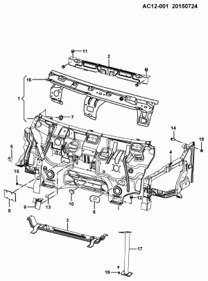 SHEET METAL/BODY-FRONT END,EXCLUDE12-15