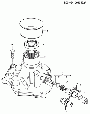 5-SPEED MANUAL TRANSMISSION REAR CASE,EXCLUDE CALLOUT11,12