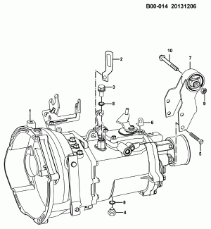 5-SPEED MANUAL TRANSMISSION ASM
