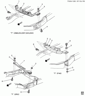FRAME/TRANSMISSION SUPPORTS