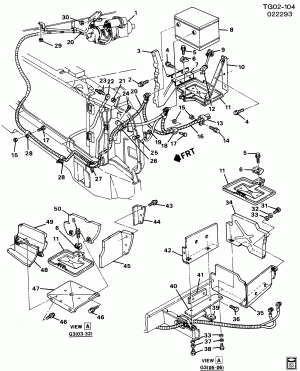 BATTERY CABLES (L49/6.5P,L57/6.5Y)