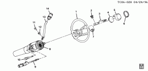 STEERING WHEEL & HORN PARTS