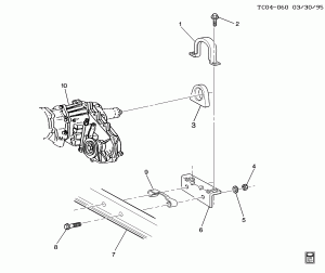 TRANSFER CASE MOUNTING