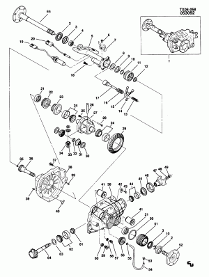 DIFFERENTIAL CARRIER/FRONT AXLE