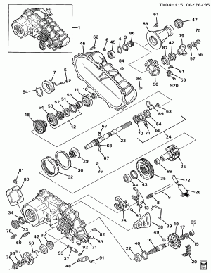 TRANSFER CASE (BORG WARNER-4401)