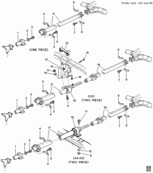 PROP SHAFT MOUNTING