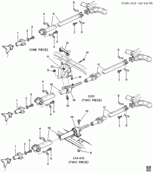 PROP SHAFT MOUNTING