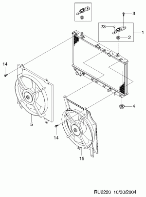 ОХЛАЖДАЮЩИЙ ВЕНТИЛЯТОР  (2220)