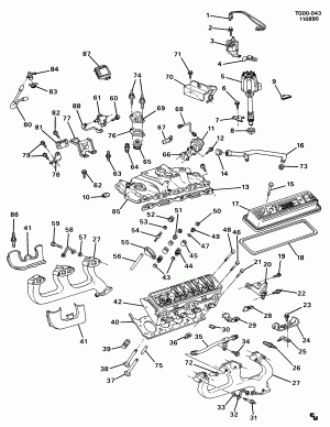 ENGINE ASM-5.0/5.7L V8 PART 2 (L03/5.0H,L05/5.7K)