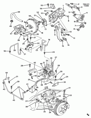 BRAKE SYSTEM/FRONT (SYCLONE ZR9)