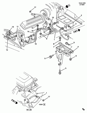 BATTERY CABLES (GAS)