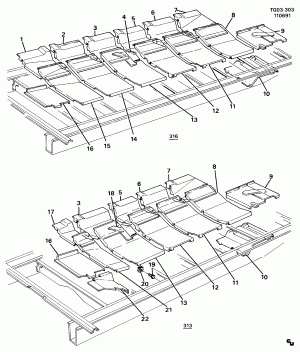 HEAT SHIELDS/EXHAUST (L19/7.4N)