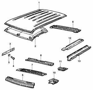 Roof panel - GrandBlazer