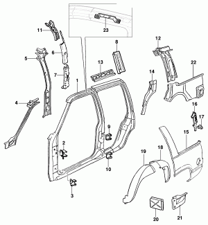 Side panel - GrandBlazer