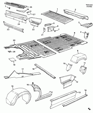 FLOOR COVERING & RELATED PARTS FLOORING & STEP WELLS