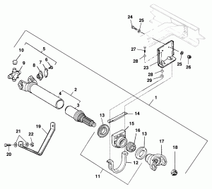 Árvore de transmissão intermediária