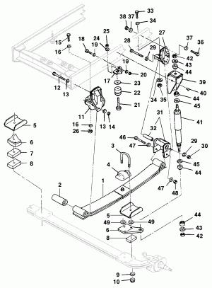 Suspensão dianteira - modelos 12/14/15