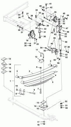 Suspensão dianteira - modelo 16
