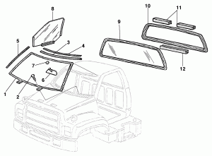 Vidros dos modelos 12/14/16