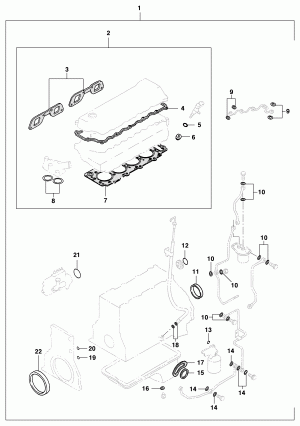 Engine gasket kit