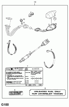 КОМПЛЕКТ КАТАЛИТИЧЕСКОЙ НЕЙТРАЛИЗАЦИИ (ПРОДОЛЖ.)
