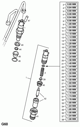 ТОПЛИВНАЯ ФОРСУНКА (ЗАМЕНА)