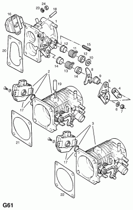 КОРПУС ДРОССЕЛЬНОГО КЛАПАНА