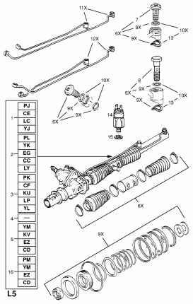 РУЛЕВОЙ МЕХАНИЗМ (ЗАМЕНА)