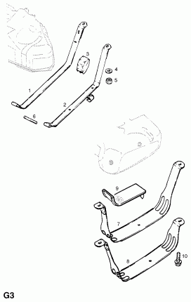 КРЕПЛЕНИЯ ТОПЛИВНОГО БАКА