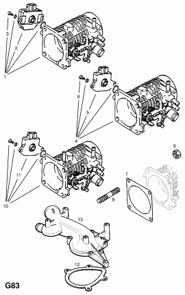 КОРПУС ДРОССЕЛЬНОГО КЛАПАНА (ПРОДОЛЖ.)