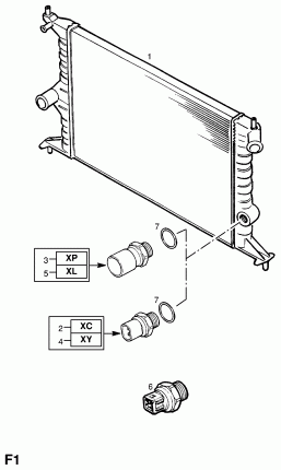ВЫКЛЮЧАТЕЛЬ РАДИАТОРА И ТЕРМОСТАТА