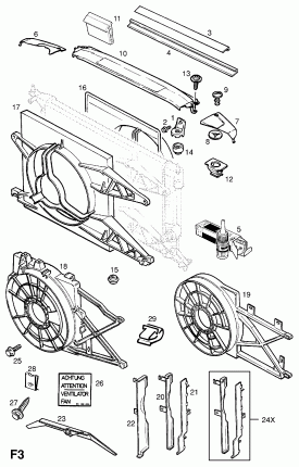 МОНТАЖНЫЕ ДЕТАЛИ РАДИАТОРА