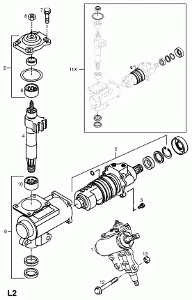 РУЛЕВОЙ МЕХАНИЗМ (ЗАМЕНА)
