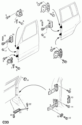 BACK DOOR CHECK LINK