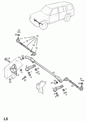 РЕЛЕЙНЫЙ РЫЧАГ РУЛЕВОГО УПРАВЛЕНИЯ