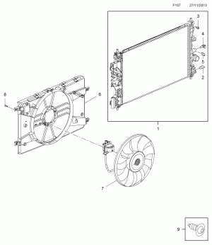 ОБТЕКАТЕЛЬ РАДИАТОРА