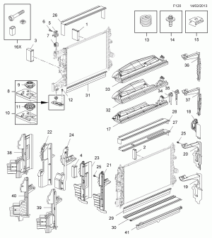 МОНТАЖНЫЕ ДЕТАЛИ РАДИАТОРА