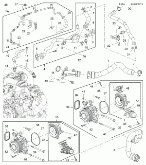 ВОДЯНОЙ НАСОС И ФИТИНГИ