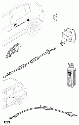 REMOTE CONTROL CABLE