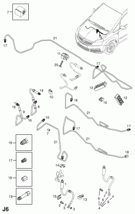 ТРУБОПРОВОДЫ И ШЛАНГИ ТОРМОЗНОЙ СИСТЕМЫ
