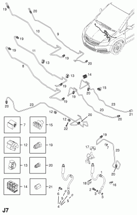 ТРУБОПРОВОДЫ И ШЛАНГИ ТОРМОЗНОЙ СИСТЕМЫ (ПРОДОЛЖ.)