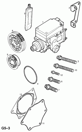 ТОПЛИВНЫЙ НАСОС ВЫСОКОГО ДАВЛЕНИЯ