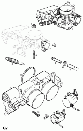 КОРПУС ДРОССЕЛЬНОГО КЛАПАНА