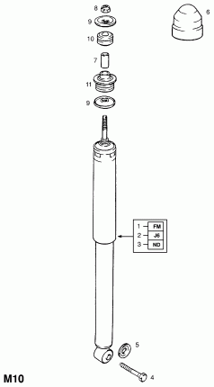 ЗАДНИЕ АМОРТИЗАТОРЫ