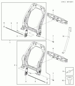 РАМА СПИНКИ / ПОДУШКИ