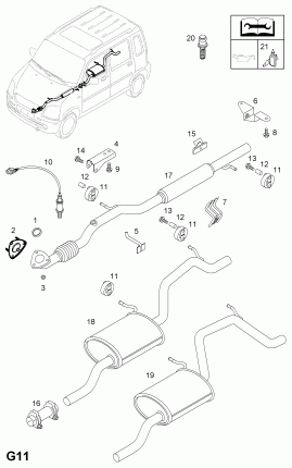 ВЫХЛОПНАЯ ТРУБА И ГЛУШИТЕЛЬ